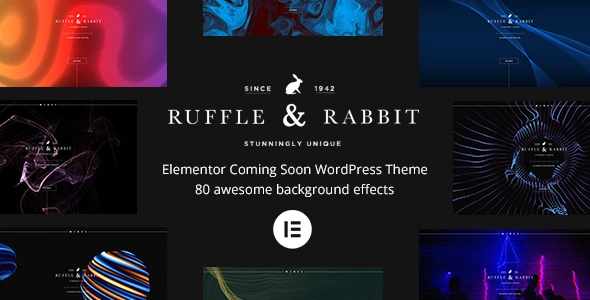 Rabbit – Elementor Coming Soon WordPress Theme