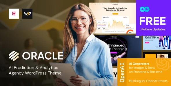 Oracle – AI Prediction & Analytics Agency WordPress Theme
